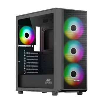 Ant Esports 411 Air ARGB Gaming Cabinet Black